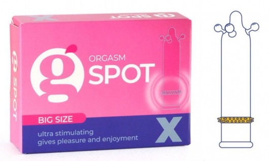 Стимулирующая насадка G-Spot X Big size - Sitabella - купить с доставкой в Сургуте