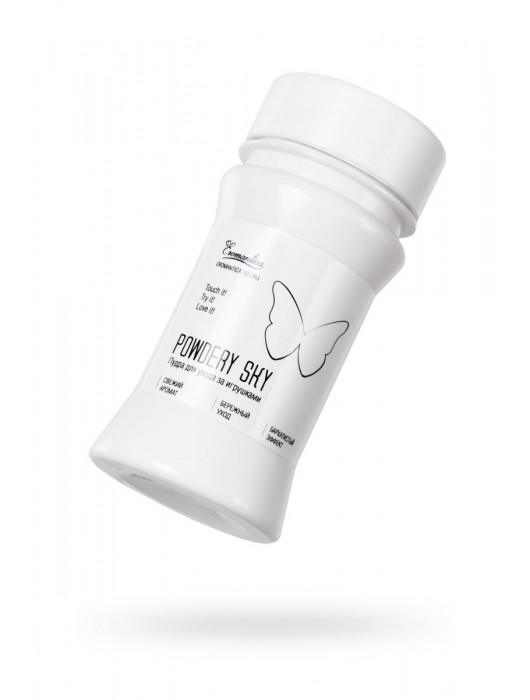 Пудра для ухода за игрушками Powdery Sky с ароматом мяты - 40 гр. - Eromantica - купить с доставкой в Сургуте