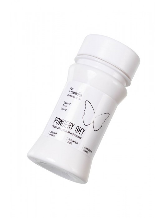 Пудра для ухода за игрушками Powdery Sky с ароматом мяты - 40 гр. - Eromantica - купить с доставкой в Сургуте