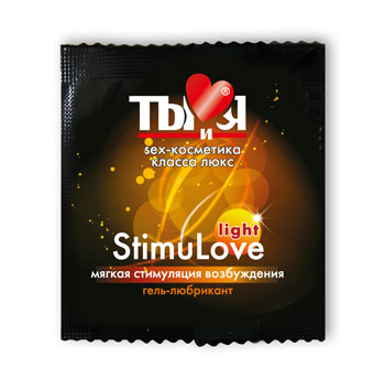 Разогревающий гель-лубрикант Stimulove Light в одноразовой упаковке - 4 гр. - Биоритм - купить с доставкой в Сургуте