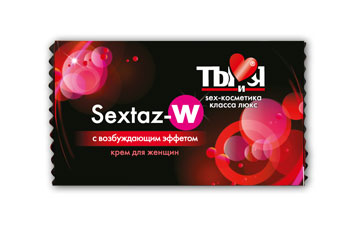 Возбуждающий крем для женщин Sextaz-W в одноразовой упаковке - 1,5 гр. - Биоритм - купить с доставкой в Сургуте