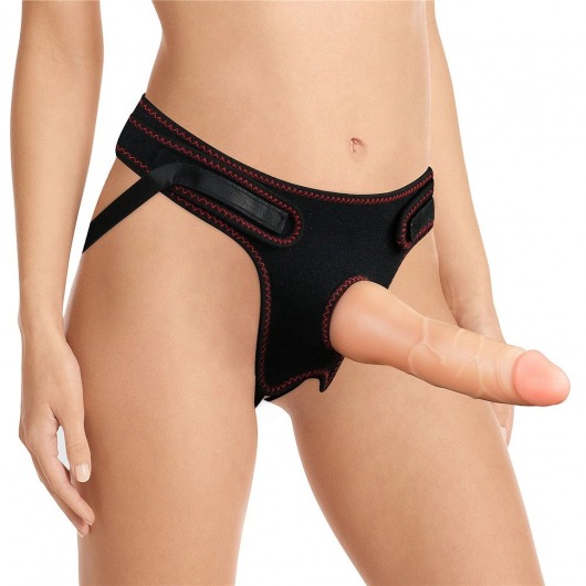Женский страпон Easy Strapon Set 7.5 - 19 см. - Lovetoy - купить с доставкой в Сургуте
