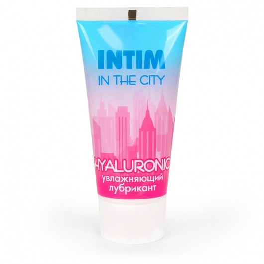 Увлажняющий лубрикант на водной основе Intim in the city Hyaluronic - 60 гр. - Биоритм - купить с доставкой в Сургуте