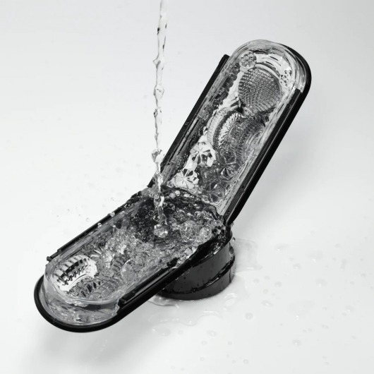 Черный мастурбатор Flip Zero Gravity - Tenga - в Сургуте купить с доставкой
