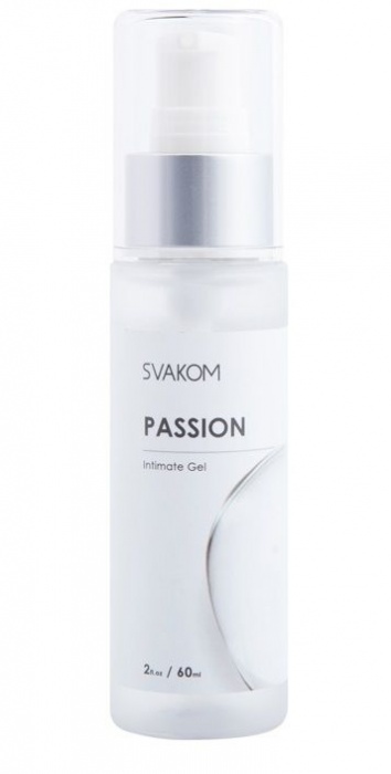 Смазка на водной основе Passion Intimate Gel - 60 мл. - Svakom - купить с доставкой в Сургуте