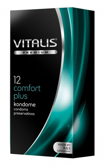 Контурные презервативы VITALIS PREMIUM comfort plus - 12 шт. - Vitalis - купить с доставкой в Сургуте
