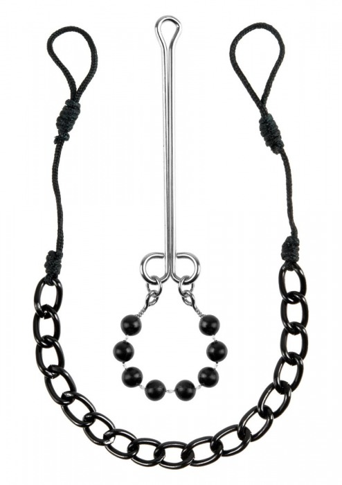 Интимные украшения с бусинами NIPPLE   CLIT JEWELRY - Pipedream - купить с доставкой в Сургуте