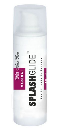 Ухаживающий лубрикант на водной основе Splashglide Vaginal With Aloe Vera - 30 мл. - Splashglide - купить с доставкой в Сургуте