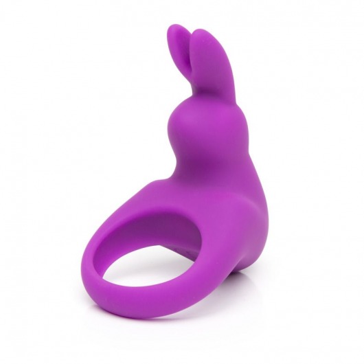 Фиолетовое эрекционное виброкольцо Happy Rabbit Rechargeable Rabbit Cock Ring - Happy Rabbit - в Сургуте купить с доставкой