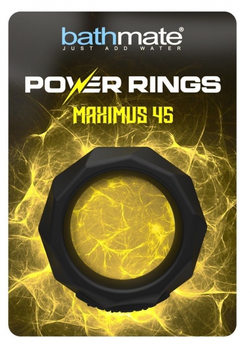 Черное эрекционное кольцо Maximus 45 - Bathmate - в Сургуте купить с доставкой