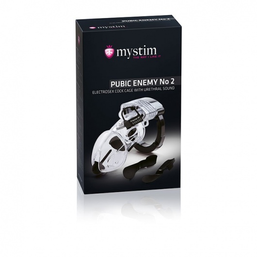 Пояс верности Pubic Enemy №2 с электростимуляцией уретры - MyStim - купить с доставкой в Сургуте
