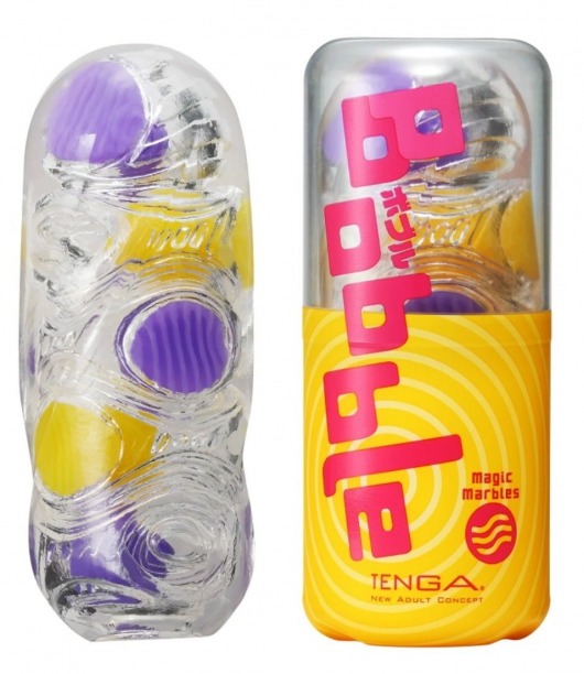 Мастурбатор Tenga Bobble Magic Marbles - Tenga - в Сургуте купить с доставкой