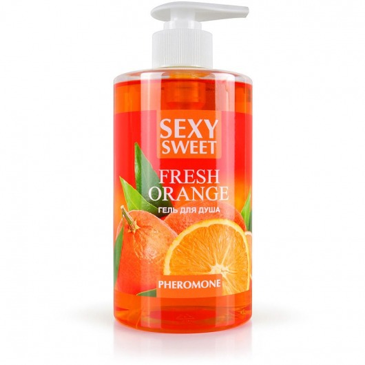 Гель для душа Sexy Sweet Fresh Orange с ароматом апельсина и феромонами - 430 мл. -  - Магазин феромонов в Сургуте