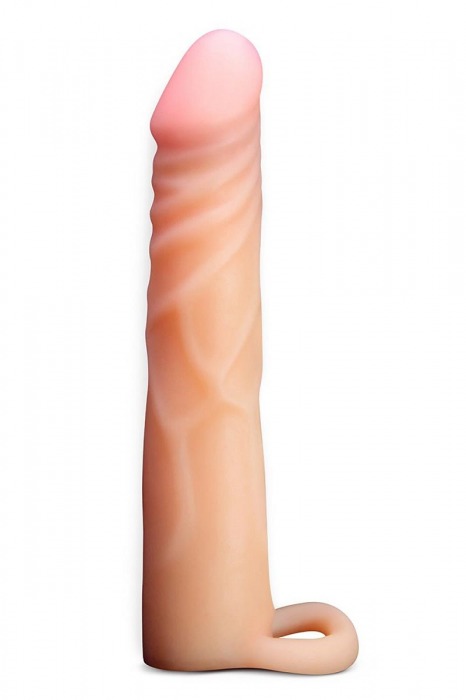 Телесная насадка на пенис Cock Xtender - 17,7 см. - Blush Novelties - в Сургуте купить с доставкой