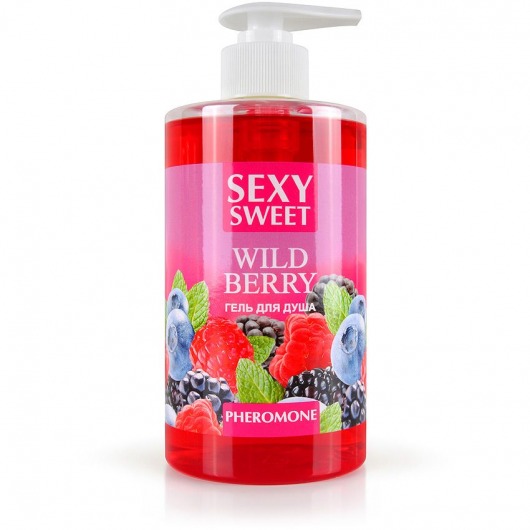 Гель для душа Sexy Sweet Wild Berry с ароматом лесных ягод и феромонами - 430 мл. -  - Магазин феромонов в Сургуте
