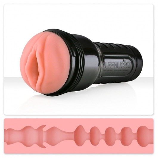 Мастурбатор-вагина Fleshlight - Pink Lady Mini-Lotus - Fleshlight - в Сургуте купить с доставкой
