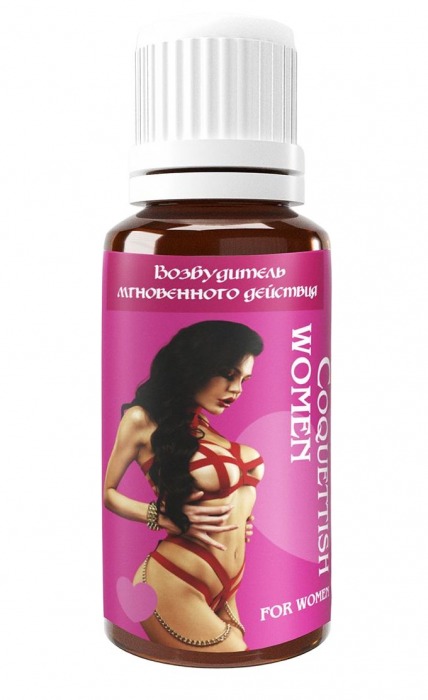 Возбудитель мгновенного действия Coquettish Women - 30 мл. - Миагра - купить с доставкой в Сургуте