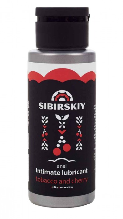 Анальный лубрикант на водной основе SIBIRSKIY с ароматом вишни и табака - 100 мл. - Sibirskiy - купить с доставкой в Сургуте