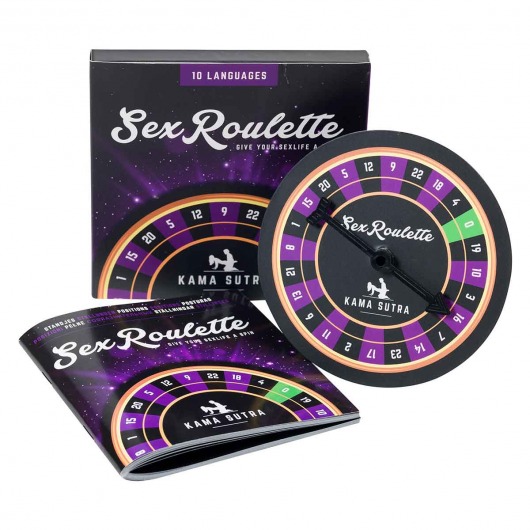 Настольная игра-рулетка Sex Roulette Kamasutra - Tease&Please - купить с доставкой в Сургуте
