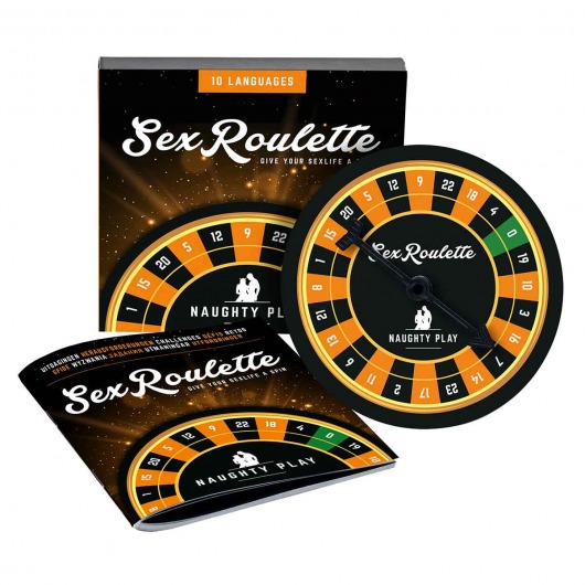 Настольная игра-рулетка Sex Roulette Naughty Play - Tease&Please - купить с доставкой в Сургуте