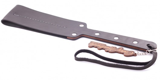 Гладкий мягкий удлиненный пэддл с заклепками - 32 см. - Crazy Handmade - купить с доставкой в Сургуте