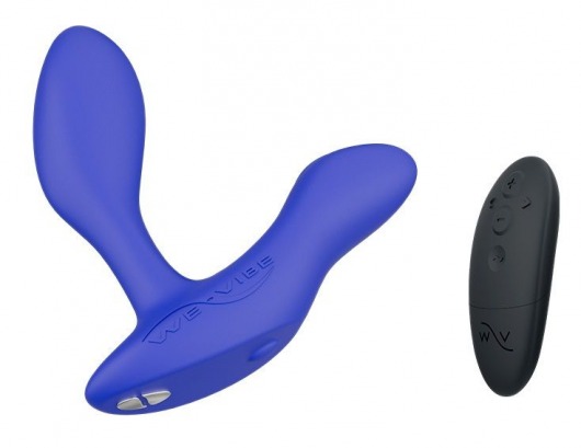 Синий анальный вибратор We-Vibe Vector+ - We-vibe - в Сургуте купить с доставкой