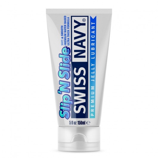 Лубрикант-желе на водной основе Premium Jelly Lubricant - 150 мл. - Swiss navy - купить с доставкой в Сургуте