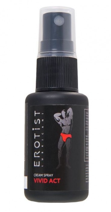 Возбуждающий крем-спрей для мужчин Erotist Vivid Act - 30 мл. - Erotist Lubricants - купить с доставкой в Сургуте