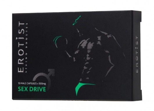 Капсулы для мужчин для повышения либидо Erotist SEX DRIVE - 10 капсул (500 мг.) - Erotist Libido Booster - купить с доставкой в Сургуте