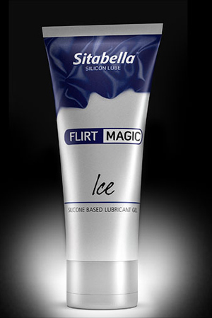 Силиконовая гель-смазка FLIRT MAGIC Ice с лёгким пролонгирующим эффектом - 75 мл. - Sitabella - купить с доставкой в Сургуте