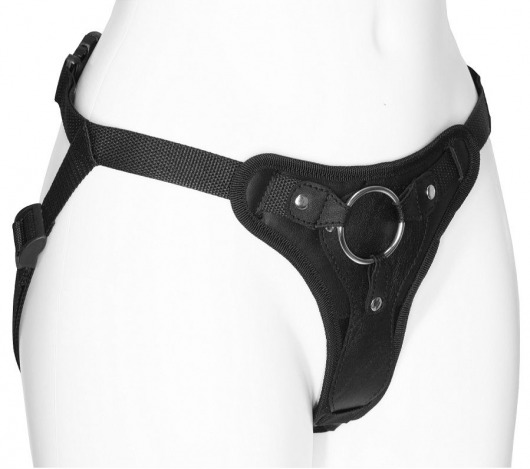 Женские трусики для фиксации насадки кольцом с внутренней насадкой - LOVETOY (А-Полимер) - купить с доставкой в Сургуте
