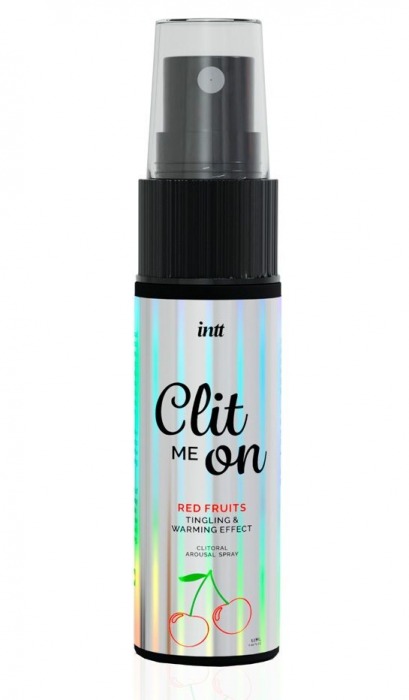 Клиторальный возбуждающий спрей Clit Me On Red Fruits - 12 мл. - INTT - купить с доставкой в Сургуте