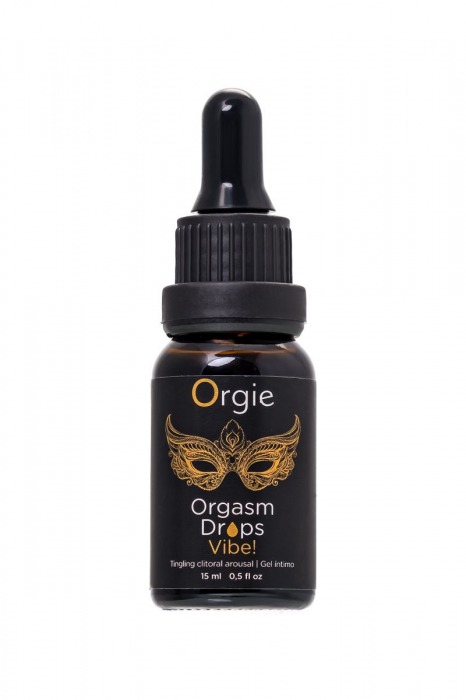 Возбуждающий гель для клитора ORGIE Orgasm Drops Vibe - 15 мл. - ORGIE - купить с доставкой в Сургуте