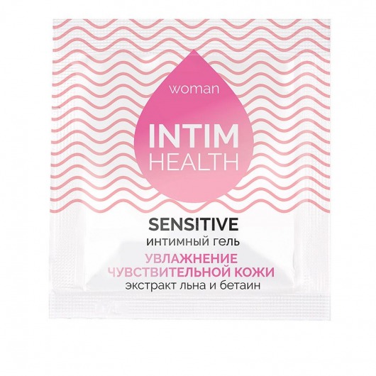 Саше интимного геля на водной основе Intim Health Sensitive - 3 гр. - Биоритм - купить с доставкой в Сургуте