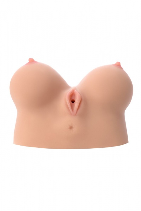 Полуторс Juliana Breast в виде груди с вибровагиной - KOKOS - в Сургуте купить с доставкой