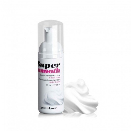 Лубрикант нежнейшая пенка Super Smooth Foaming Intime Lubricant - 50 мл. - Love to Love - купить с доставкой в Сургуте