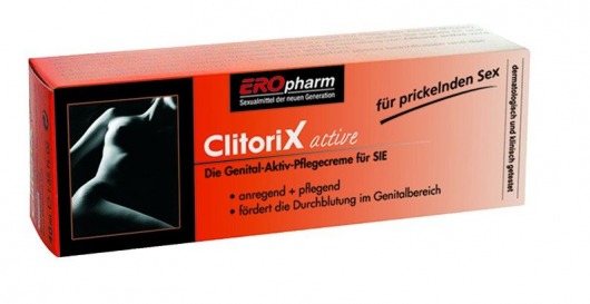 Возбуждающий крем для женщин ClitoriX active - 40 мл. - Joy Division - купить с доставкой в Сургуте