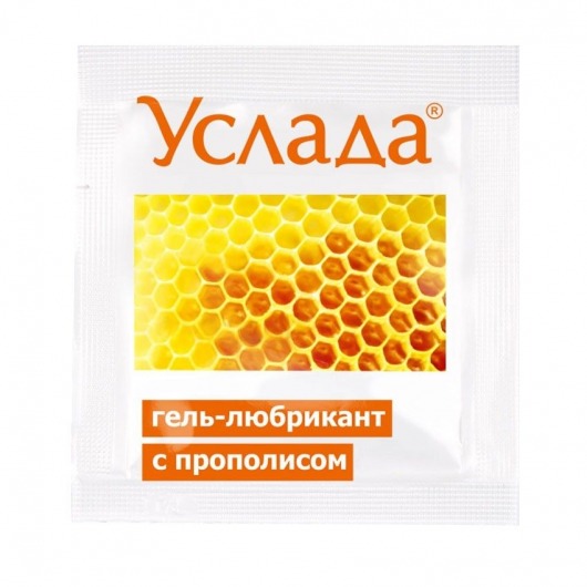 Гель-лубрикант «Услада с прополисом» - 3 гр. - Биоритм - купить с доставкой в Сургуте
