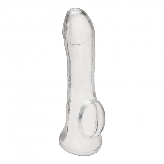 Прозрачная насадка на пенис Transparent Penis Enhancing Sleeve Extension - 15,9 см. - BlueLine - в Сургуте купить с доставкой
