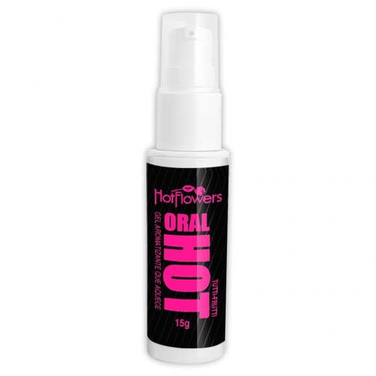 Гель для оральных ласк Oral Hot с согревающим эффектом - 15 гр. - HotFlowers - купить с доставкой в Сургуте