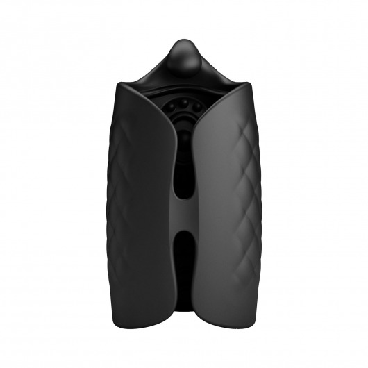 Черный мастурбатор с вибростимуляцией головки Black Glans Trainer - Baile - в Сургуте купить с доставкой