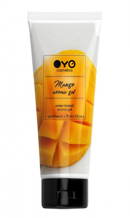 Лубрикант на водной основе OYO Aroma Gel Mango с ароматом манго - 75 мл. - OYO - купить с доставкой в Сургуте