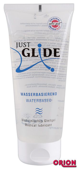 Вагинальная смазка на водной основе JUSTGLIDE - 200 мл. - Orion - купить с доставкой в Сургуте