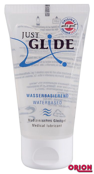 Вагинальная смазка на водной основе JUSTGLIDE - 50 мл. - Orion - купить с доставкой в Сургуте