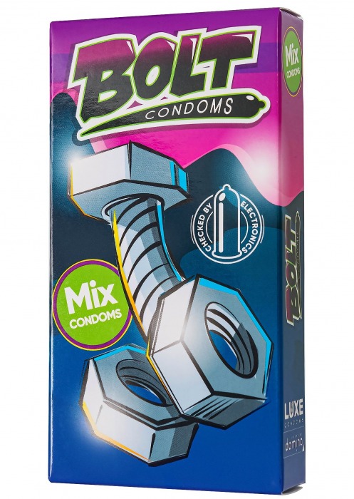 Набор презервативов Bolt Condoms - Luxe - купить с доставкой в Сургуте
