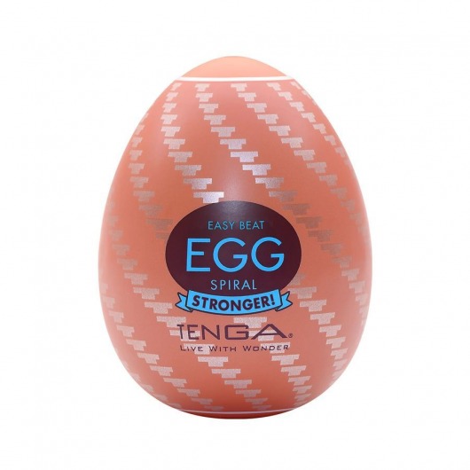Мастурбатор-яйцо Tenga Egg Spiral - Tenga - в Сургуте купить с доставкой