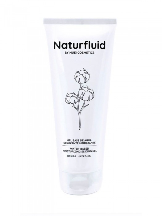Экстраскользкий лубрикант на водной основе Nuei Naturfluid - 200 мл. - Nuei cosmetics - купить с доставкой в Сургуте