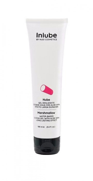 Лубрикант на водной основе Nuei Inlube с алоэ вера и ароматом маршмеллоу -100 мл. - Nuei cosmetics - купить с доставкой в Сургуте