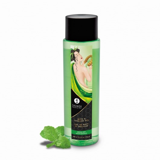 Гель для душа Sensual Mint с ароматом мяты - 370 мл. -  - Магазин феромонов в Сургуте
