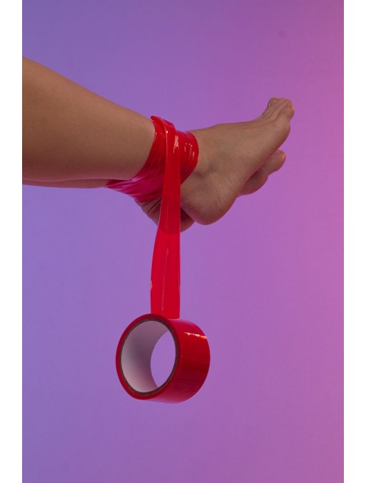 Красная бондажная лента Endorphin - Lola Games - купить с доставкой в Сургуте